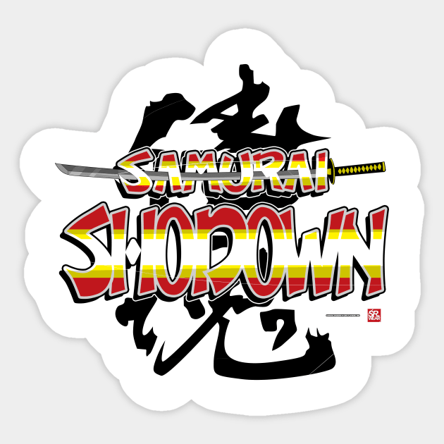 SAMURAI SHODOWN Sticker by PRWear